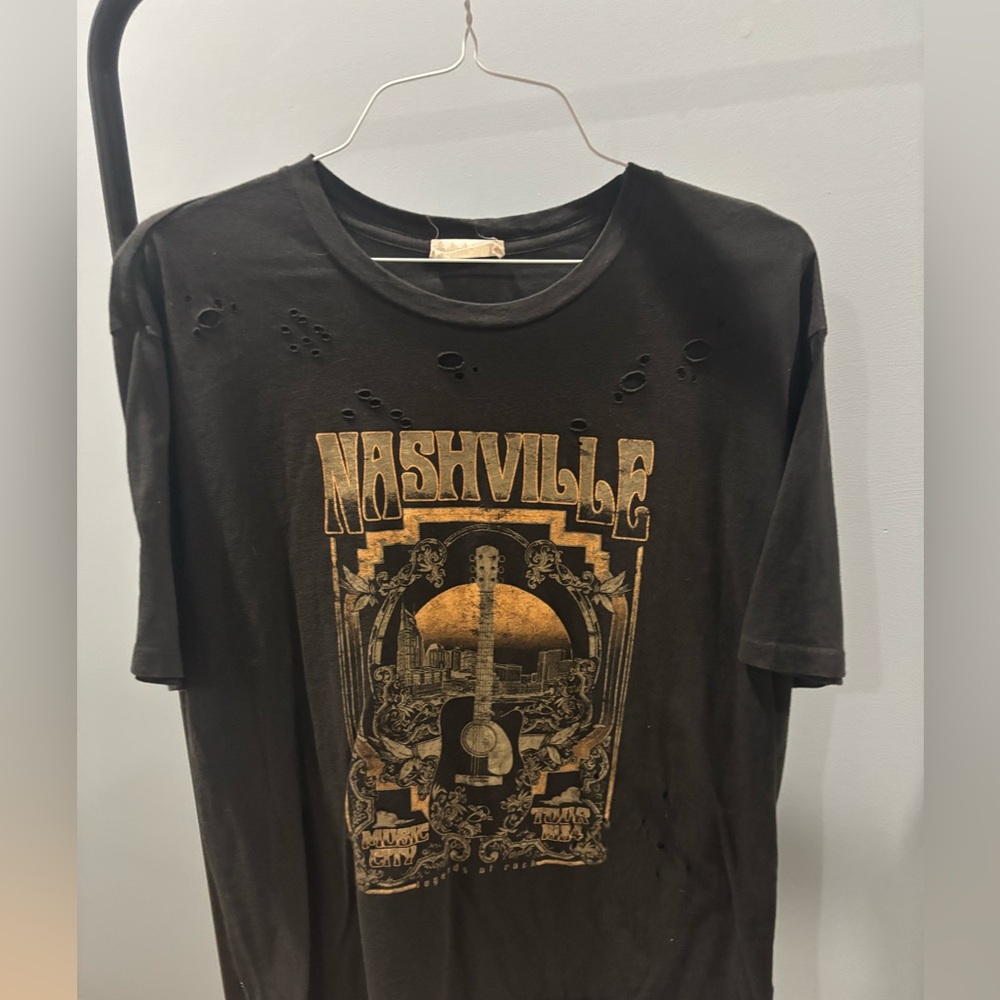 Altar’d State Black Nashville Top. Size Large - Picture 3 of 3